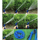 Шланг садовый поливочный Magic Xhose 30 м с распылителем растягивающийся