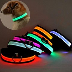 Нашийник для собак, що світиться (3 режими) Glowing Dog Collar