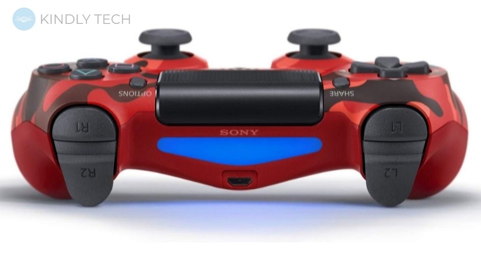 Беспроводной джойстик Sony PS 4 DualShock 4 Wireless Controller, Red camouflage