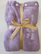 Комплект банный - микрофибра чалма+халат Purple