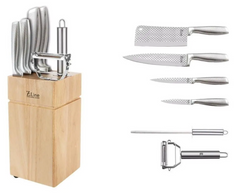 Набір професійних кухонних ножів German Family GF-WK02