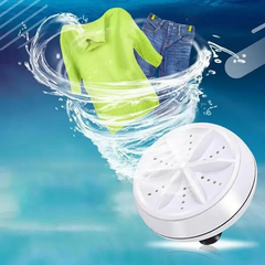 Ультразвукова портативна міні пральна машина Ultrasonic Turbine Wash, від USB та повербанку