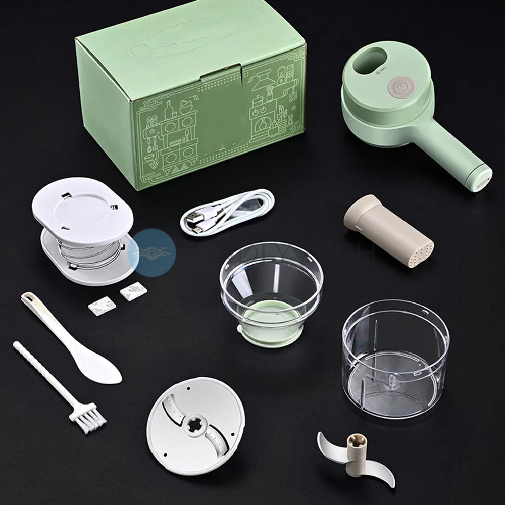 Измельчитель продуктов ручной портативный 4в1 FOOD CHOPPER