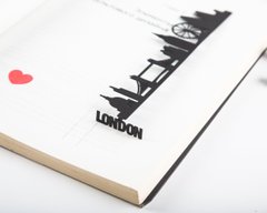 Закладка для книг «Лондон», Чорний