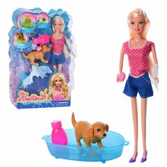 Игровой набор для девочки Кукла с собачкой