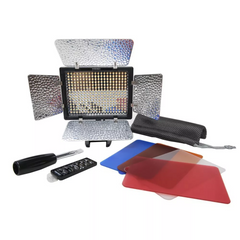 Лампа видеосвет с цветными панелями с пультом, LED, 17x15 см, YN300 II
