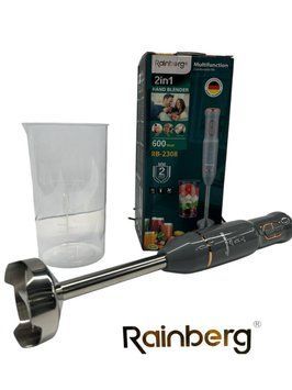 Занурювальний блендер Rainberg RB-2308 600 Вт з нержавіючої сталі