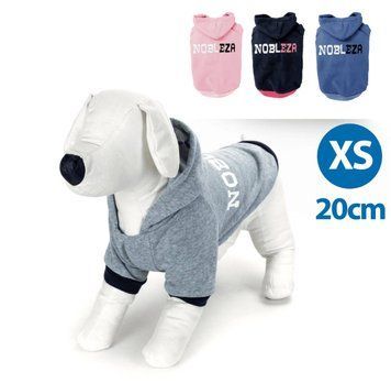 Светрик для собак з капюшоном XS 20 см NOBLEZA в асортименті