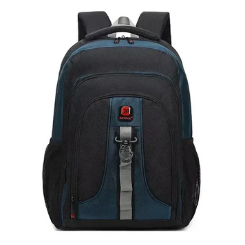 Функціональний міський рюкзак Justpack зі світловідбивачами, Темно-синій