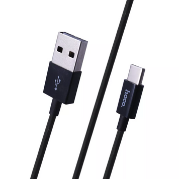 Кабель USB C 2A (1m) &mdash; Hoco X23 &mdash; Black