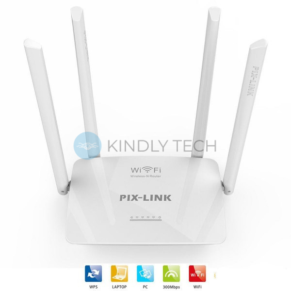Маршрутизатор ROUTER PIX LINK LV-WR08 2,4G 300MBPS