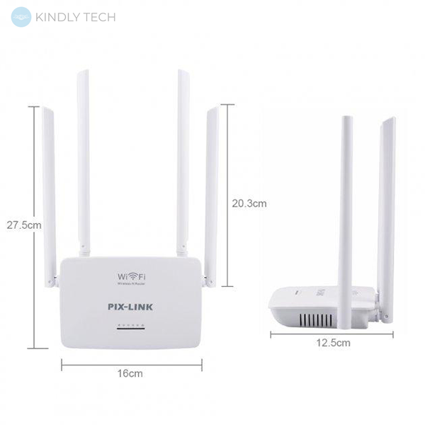 Маршрутизатор ROUTER PIX LINK LV-WR08 2,4G 300MBPS