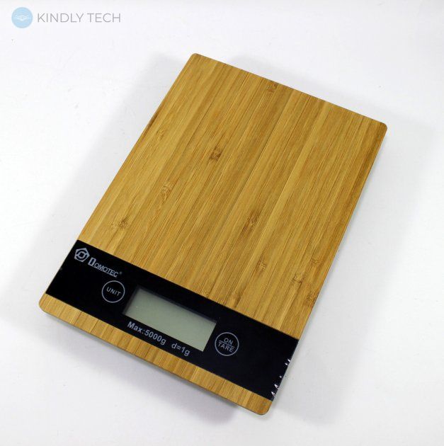 Кухонные весы с плоской платформой Domotec MS-A на 5 кг. электронные