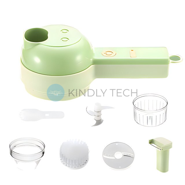 Измельчитель продуктов ручной портативный 4в1 FOOD CHOPPER