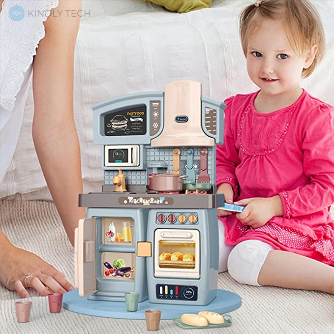 Детская игровая кухня 2в1 Kitchen Counter на батарейках