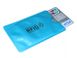 Защитный чехол для банковской карты с блокировкой от RFID считывания, Blue
