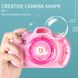 Детский фотоаппарат для мыльных пузырей Bubble Camera, Pink