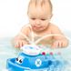 Дитяча іграшка Кораблик-фонтан для купання Spray Water Boat Toys, Синій