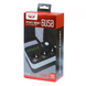Удлинитель, Сетевой фильтр 6 USB, 3 розетки 2m — CX-U613 — Black