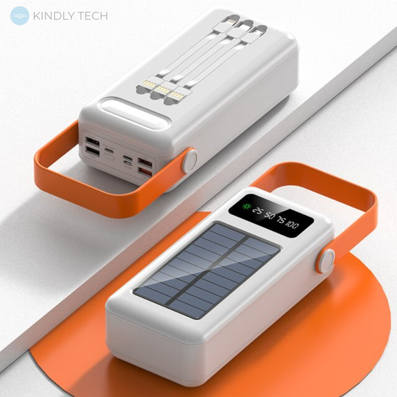 Портативное зарядное устройство Power Bank 638 Solar Charger 60000mAh