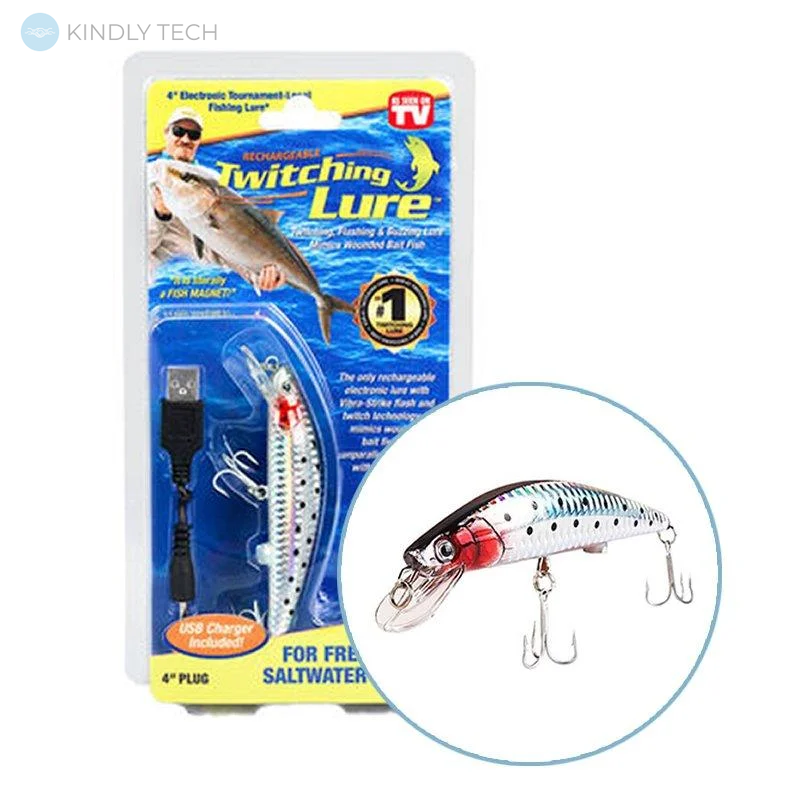 Рибка-приманка для риболовлі twitching lure
