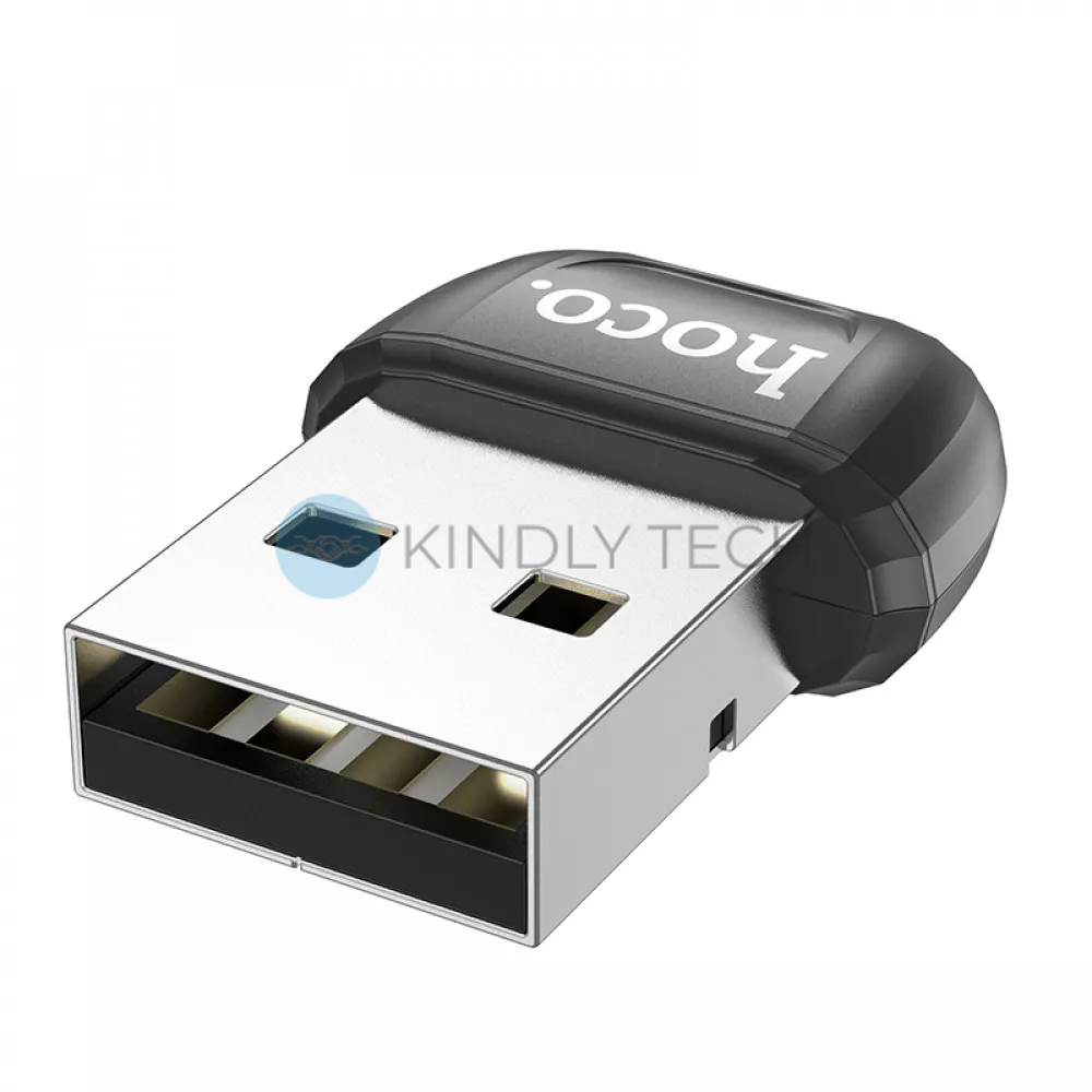 Блютуз адаптер USB 5.0 Bluetooth адаптер для ПК &mdash; Hoco UA18 &mdash; Black