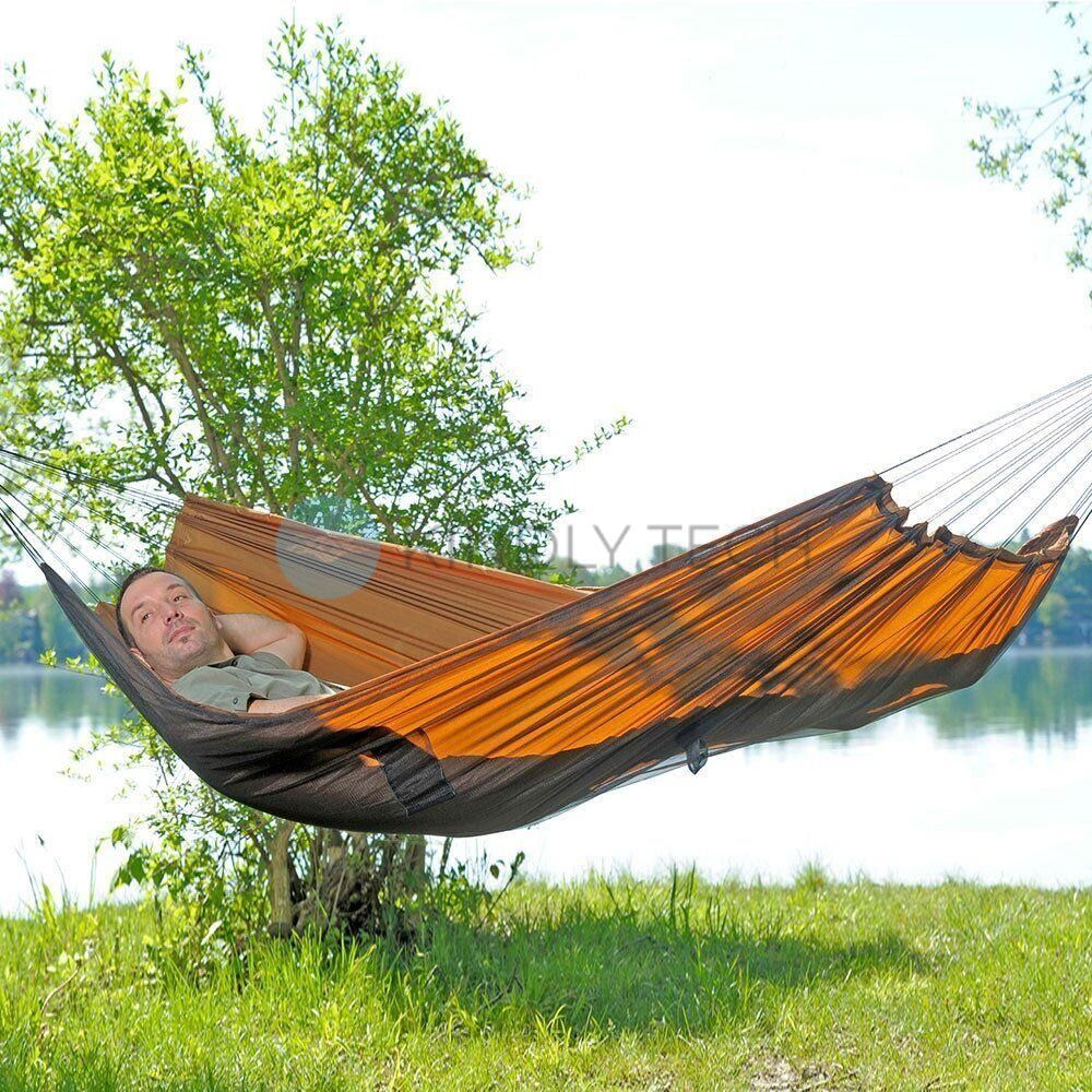 Гамак із москітною сіткою hammock 240*150 A001 Коричневий