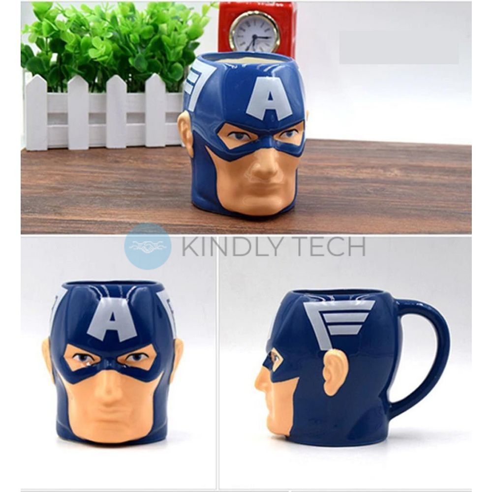 Кухоль Капітан Америка (фігурна чашка MARVEL)