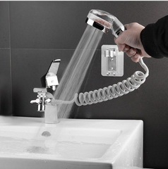 Душевая система на умывальник с насадкой для душа External Shower