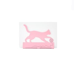 Серветниця «Кішка з клубком ниток», Рожевий