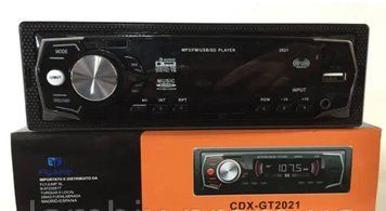 Автомагнитола с USB 2021 1DIN FM/USB/SD/AUX с LED-дисплеем и пультом ДУ