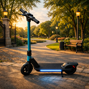 Дитячий електросамокат S31 150 Вт 24V 2.5Ah з Bluetooth-колонкою та запасом ходу до 15 км,Синій