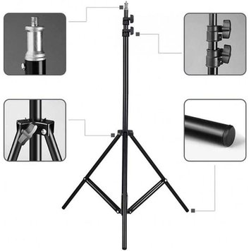 Штатив стойка тренога ножка для кольцевой лед лампы HA-17