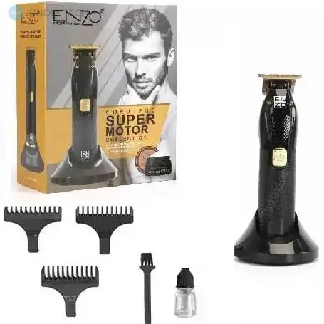 Профессиональная машинка для стрижки волос ENZO EN-5048, 2000мА, Беспроводная