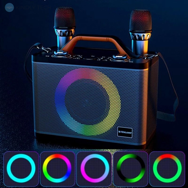 Беспроводная Портативная Bluetooth Колонка Hoco BS57 Jenny, Два микрофона
