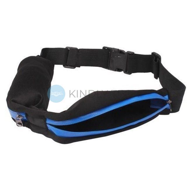 Сумка на пояс спортивная, сумка для бега чехол Runbag blue