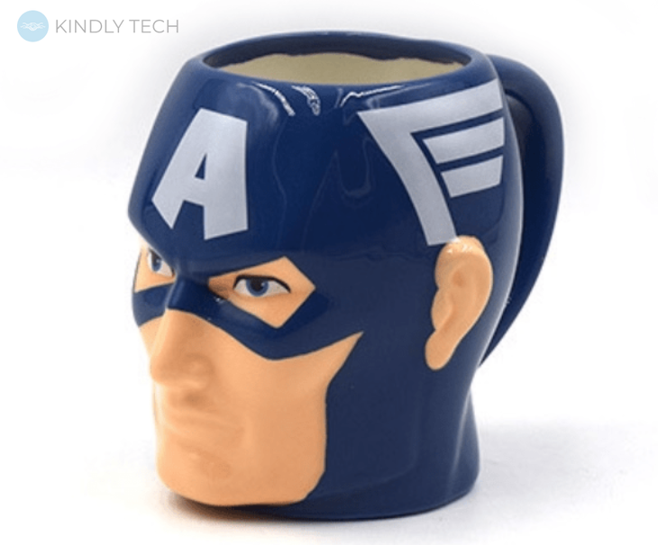 Кухоль Капітан Америка (фігурна чашка MARVEL)