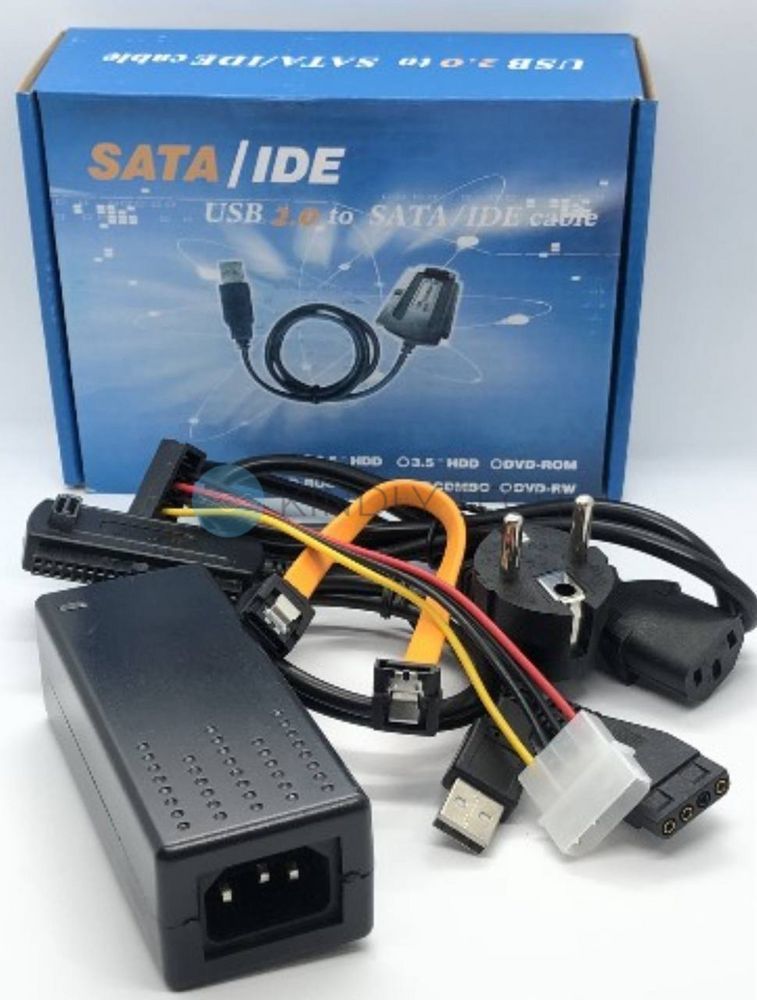 Адаптер USB 2.0 на SATA/IDE