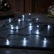 Гірлянда &laquo;Нитка&raquo; 100W-7, 100 LED, 7 м, біле світіння, чорний дріт