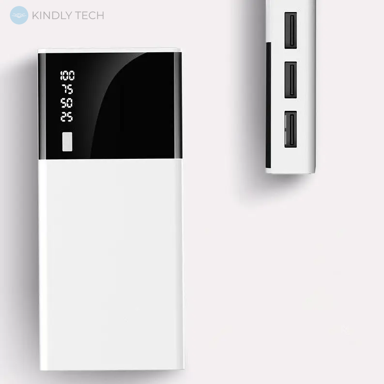 Повербанк LED Lighting Power Bank X9 на 3 USB порти 20000 mAh