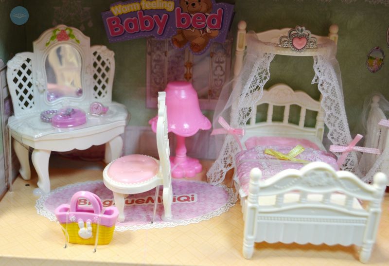 Дитячий двоповерховий іграшковий будинок із двох кімнат Bay Dreamy