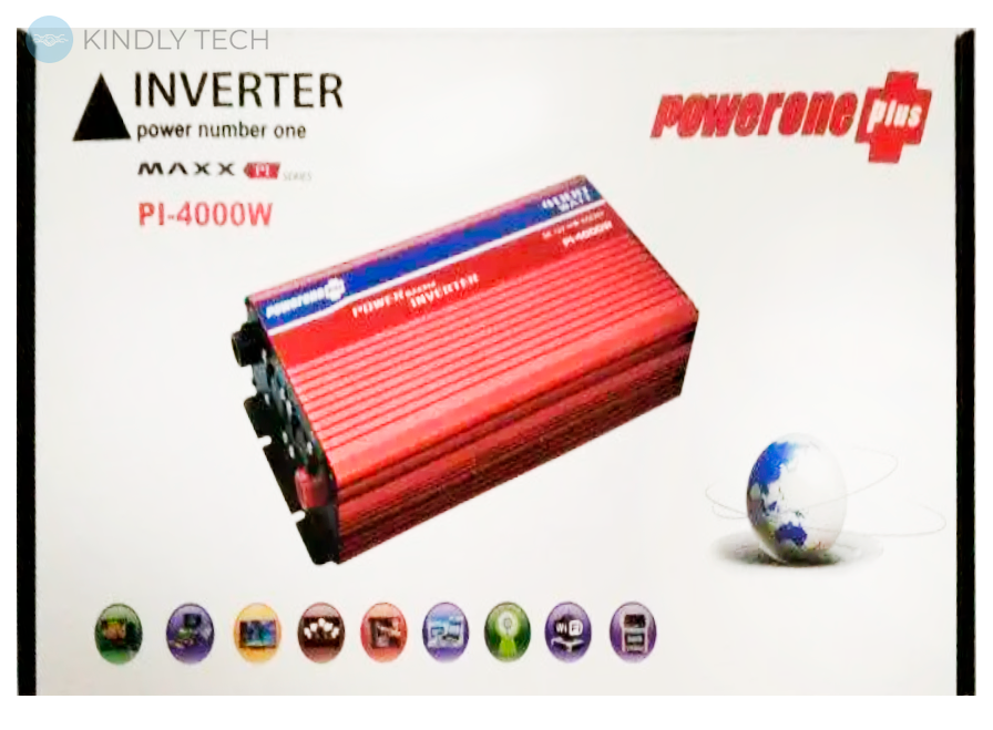 Инвертор PowerOne Plus PI-4000W 24v220