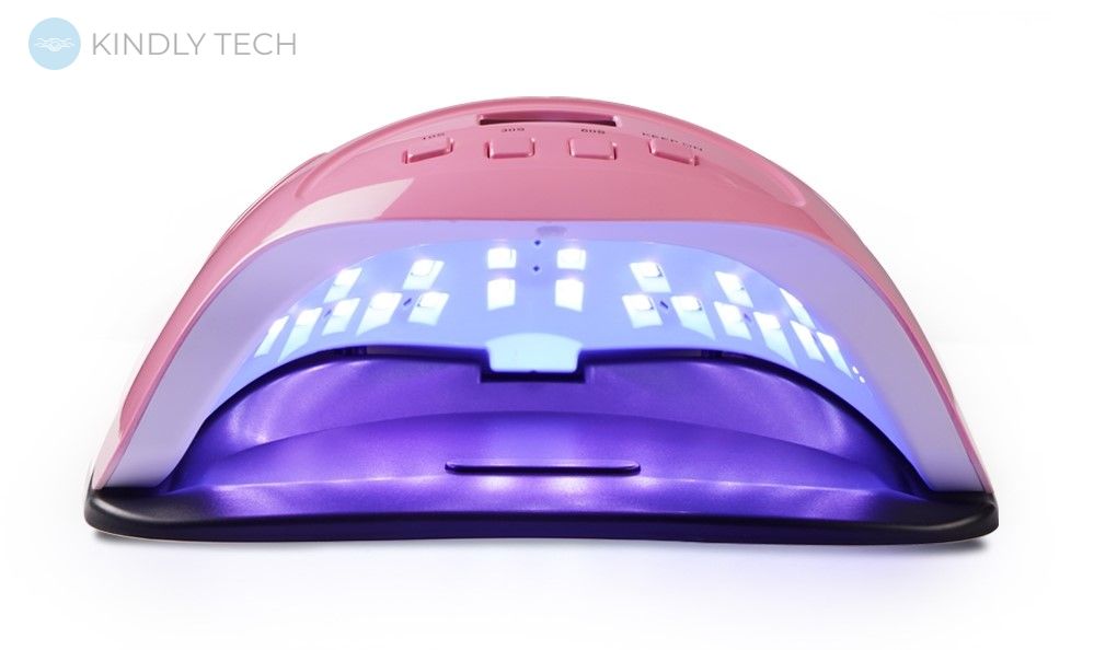 Лампа для маникюра LED/UV - SUN X7 Plus, 42 светодиода, Розовая