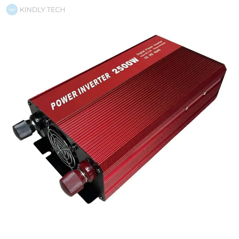 Преобразователь напряжения Power Inverter 12V на 220V 2500W