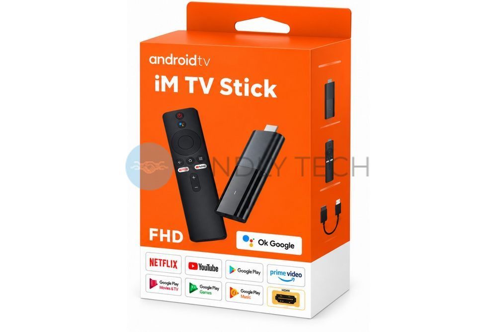Компактная ТВ-приставка I96D9PRO Android 2/16 ГБ в формате HDMI-стыка