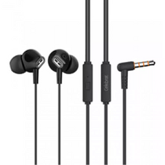Дротові навушники з мікрофоном 3.5mm — Celebrat G21 — Black