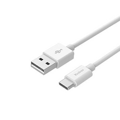 Кабель USB C 2A (1m) — Yoobao YBCA2 — White