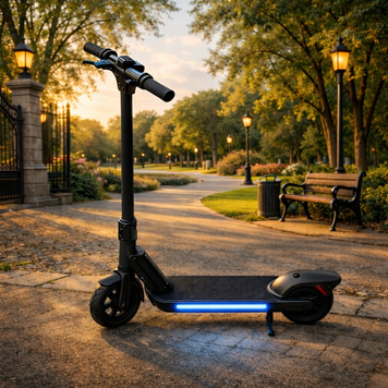 Дитячий електросамокат S31 150 Вт 24V 2.5Ah з Bluetooth-колонкою та запасом ходу до 15 км, Чорний