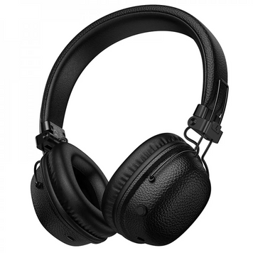 Стильні Bluetooth-навушники Hoco W64 з автономністю до 32 годин,Чорні