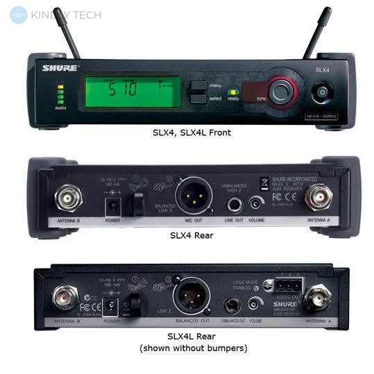 Беспроводной микрофон Shure DM SLX/X4 радиосистема